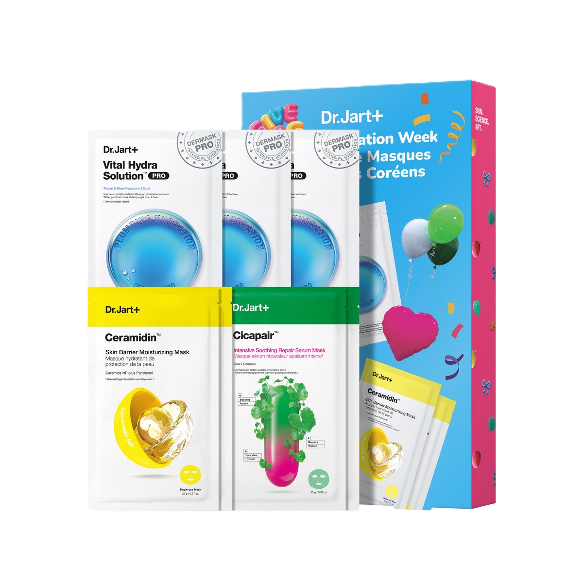 DR.JART Holiday Set K-Mask Hydration Week: product photo