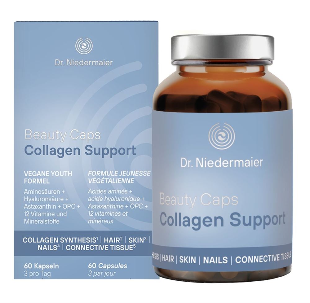 Dr. Niedermaier Beauty Kaps Collagen Support Glas 60 Stk
