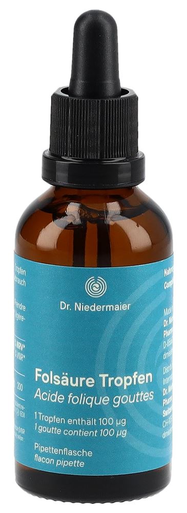 Image of Dr. Niedermaier Folsäure Tropfen Glasfl 50 ml