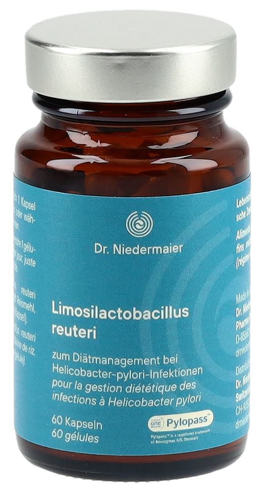 Image of Dr. Niedermaier Limosilactobacillus reuteri Mono Kaps Ds 60 Stk
