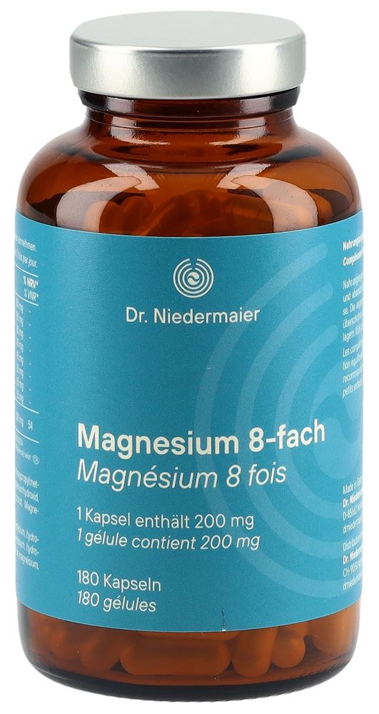 Dr. Niedermaier Magnesium 8-fach caps bte 180 pce