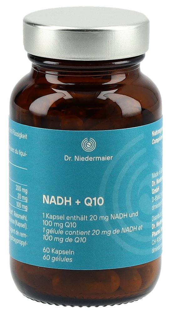 Image of Dr. Niedermaier Nadh + Q10 Kaps Ds 60 Stk