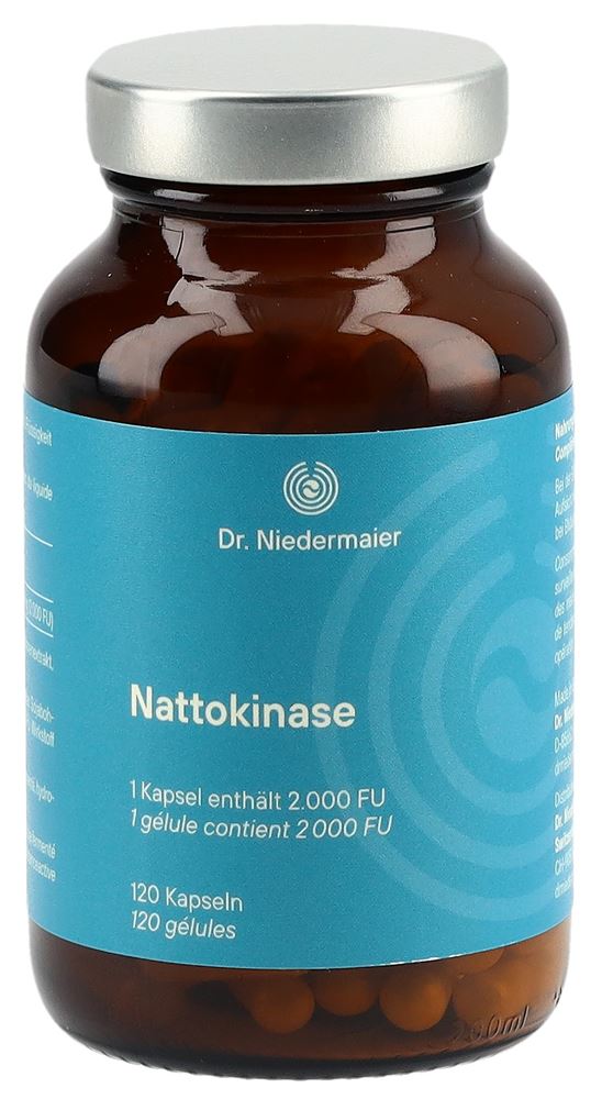 Image of Dr. Niedermaier Nattokinase Kaps Glasfl 120 Stk
