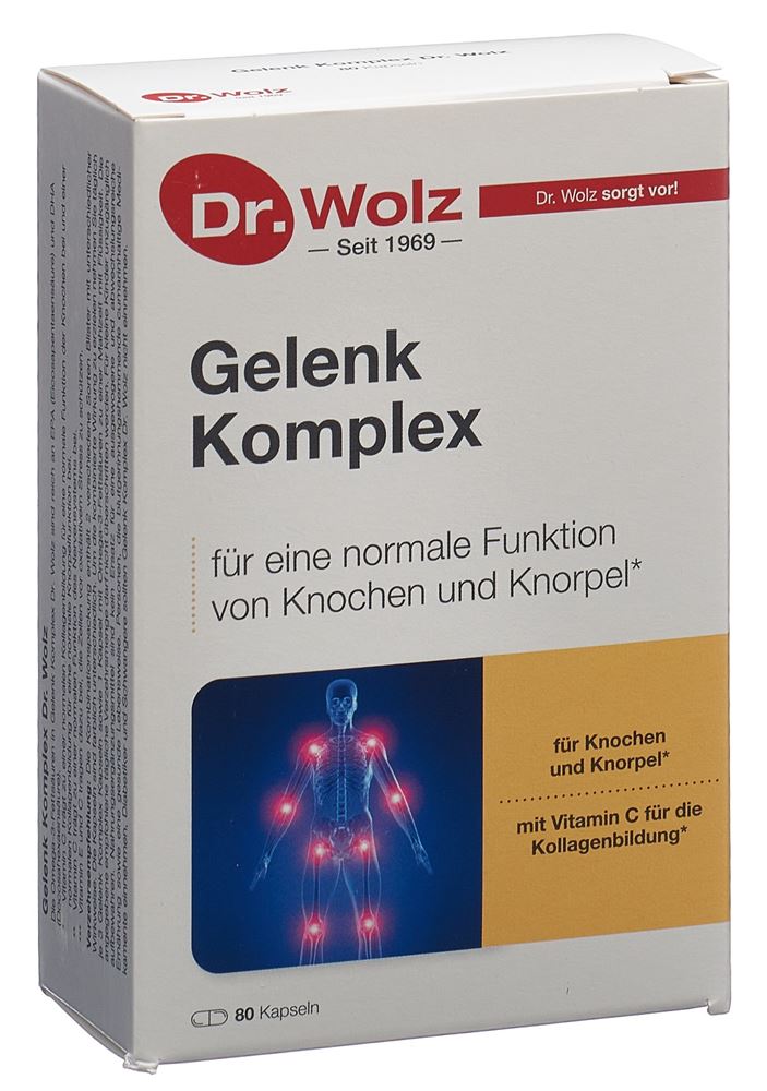 Image of Dr. Wolz Gelenk Komplex Kaps Blist 80 Stk