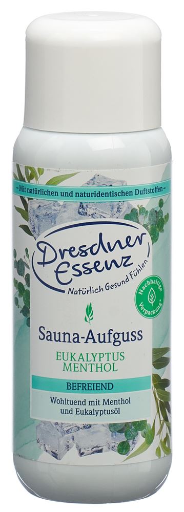 Dresdner Sauna Aufguss Eucalyptus Menthol Fl 250 ml