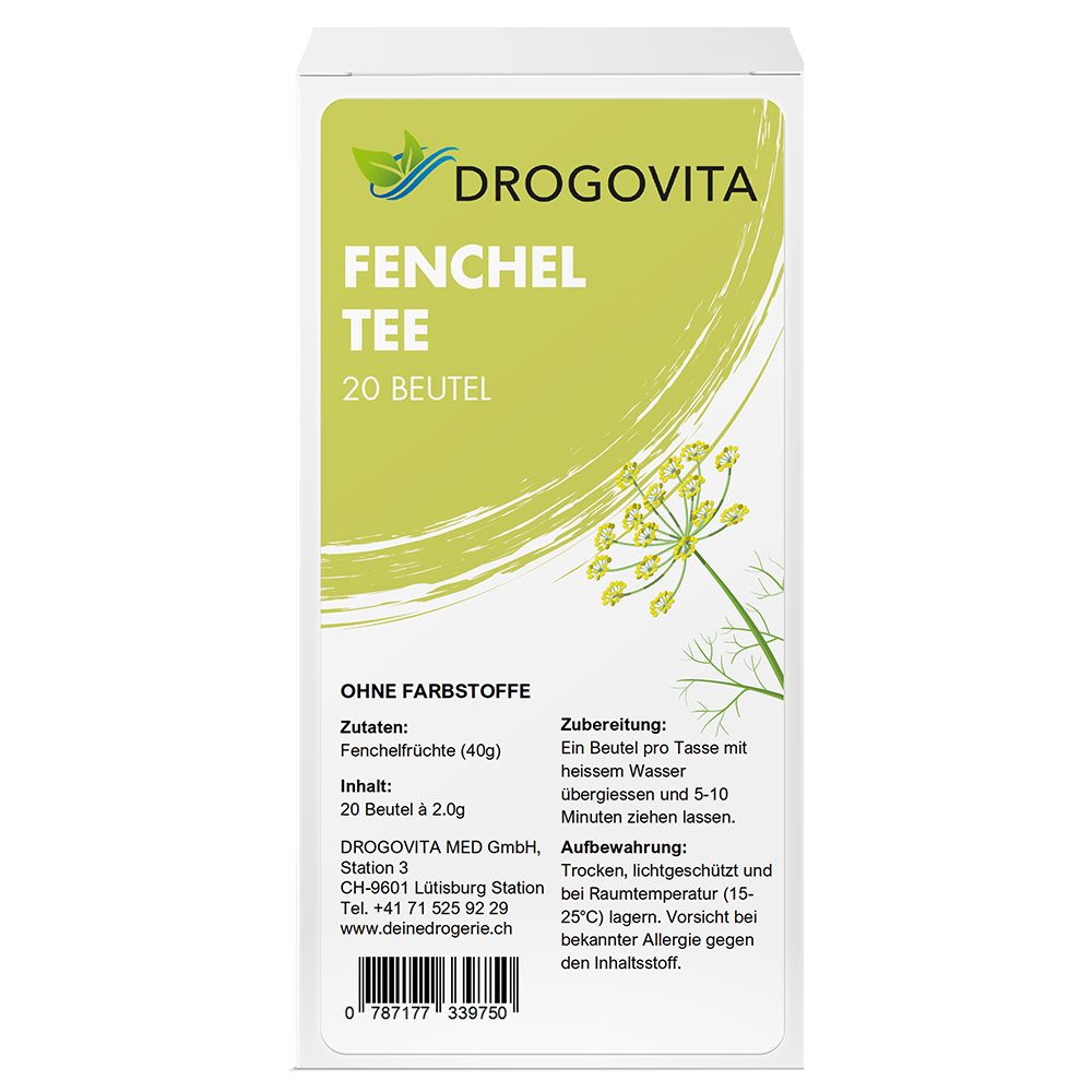 Drogovita tisana finocchio bustina 20 pezzi
