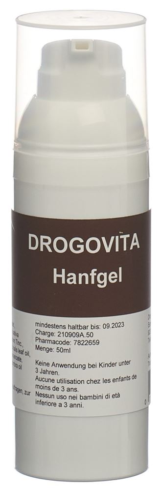 Drogovita Gel de chanvre dist 50 ml