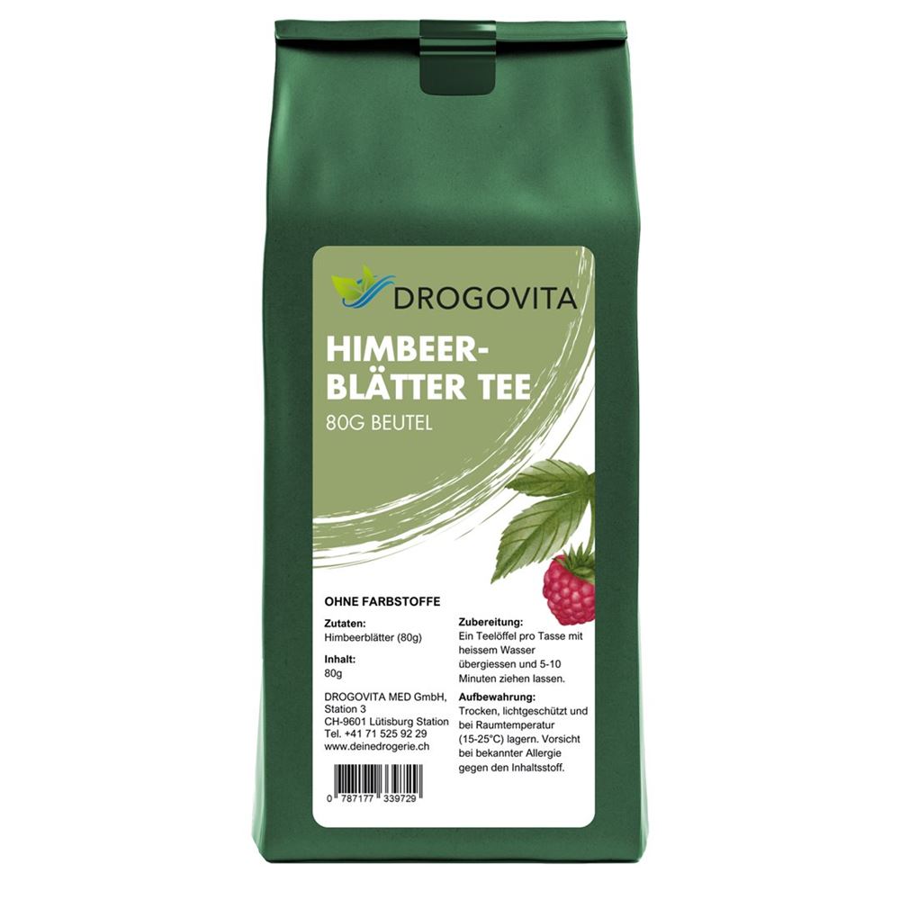 Image of Drogovita Himbeerblätter Tee Btl 80 g