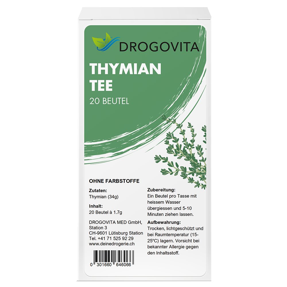 Drogovita tisana timo bustina 20 pezzi