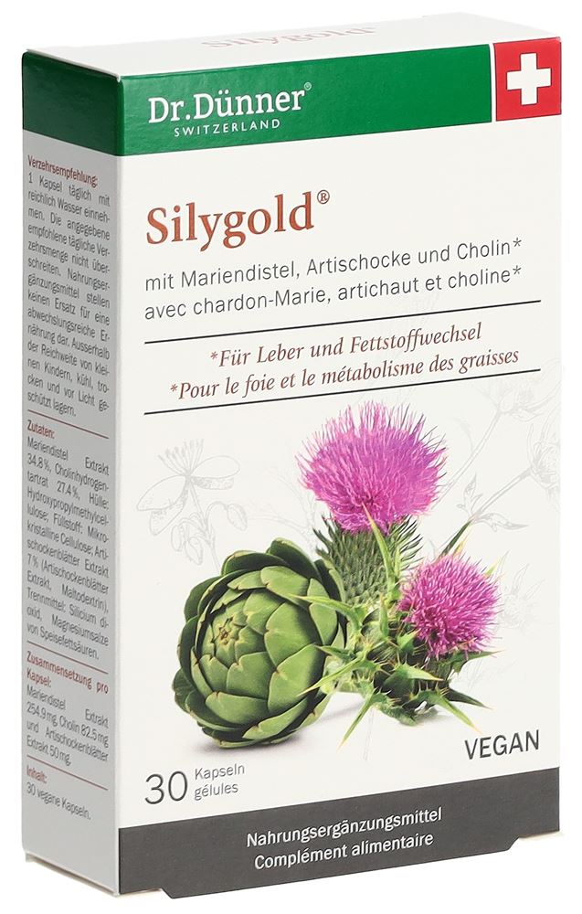 Dünner Silygold Kaps 30 Stk