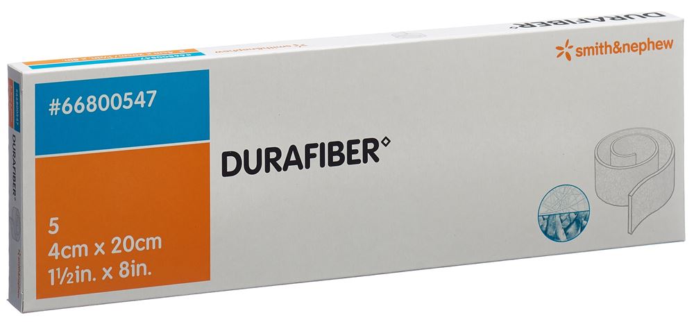 Image of Durafiber Wundauflage 4x20cm steril 5 Stk