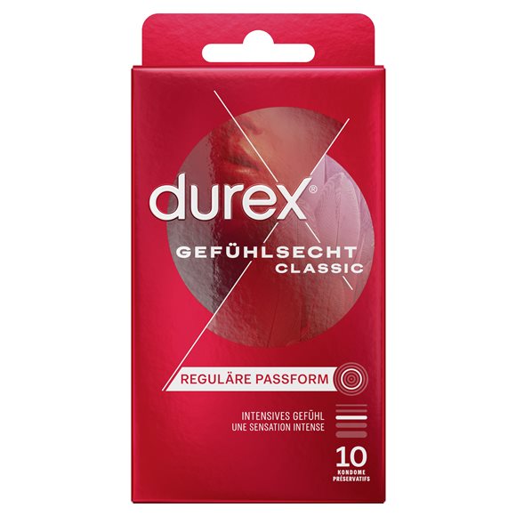 Durex préservatif sensoriel classic 10 pce