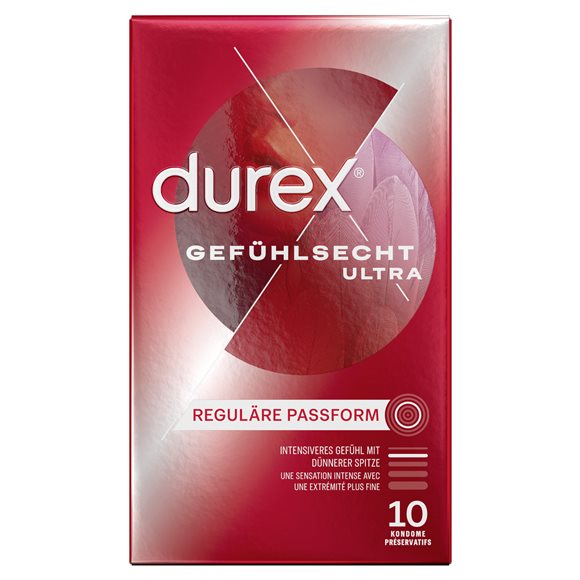 Durex Gefühlsecht Ultra Präservativ 10 Stk
