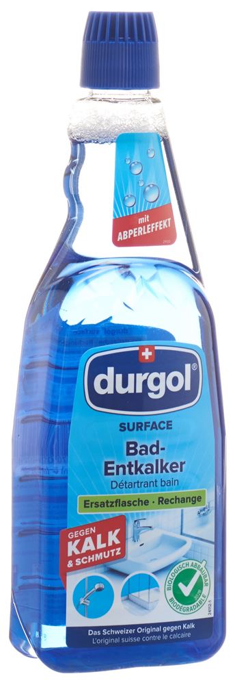 durgol surface Bad-Entkalker Ersatzflasche 600 ml | Entkalker | Reinigung & Putzen | Haushalt