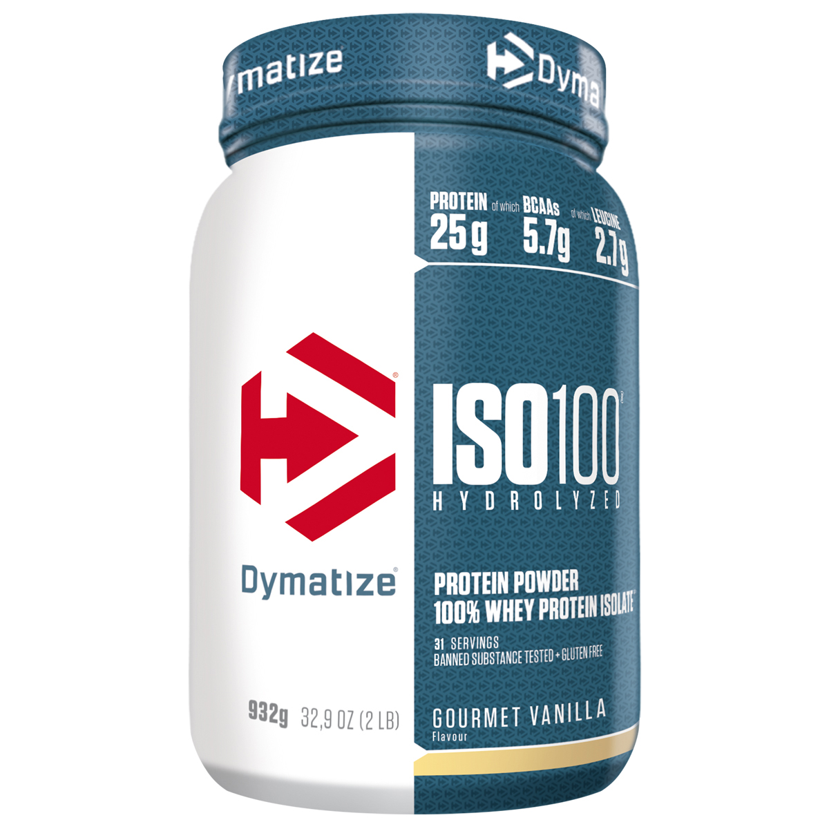 Image of Dymatize Iso 100 Gourmet Vanilla Ds 932 g