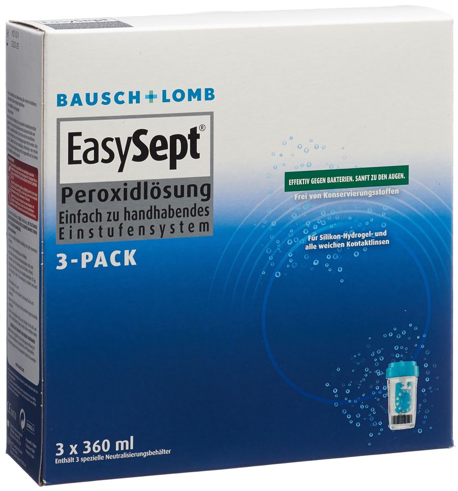 EasySept Peroxide solution 3 x 360 ml