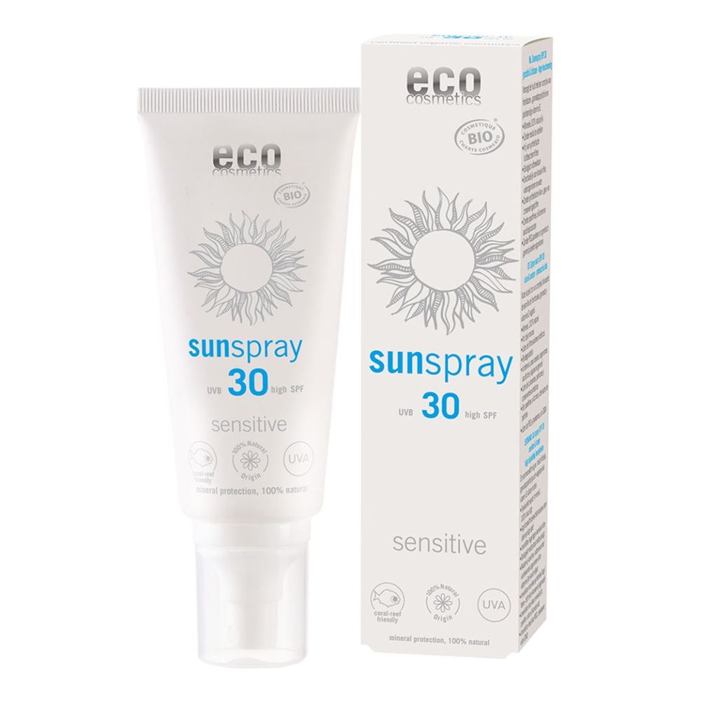 Image of Eco Cosmetics Sonnenspray LSF 30 sensitive Disp 100 ml