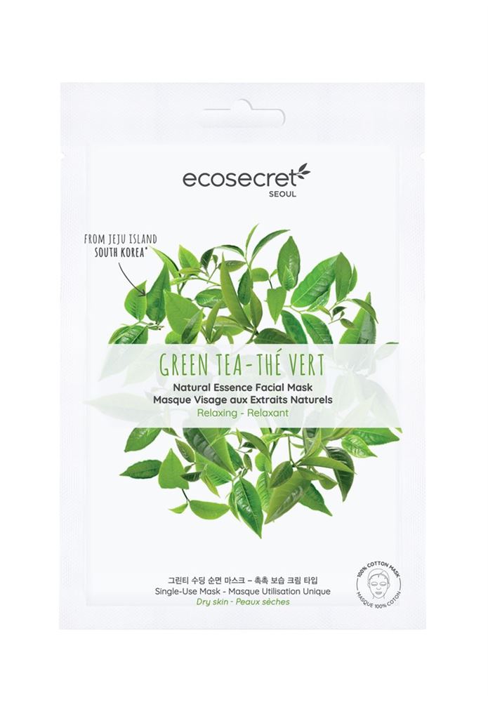 Ecosecret Gesichtsmaske entspannend Grüner Tee Btl 20 ml