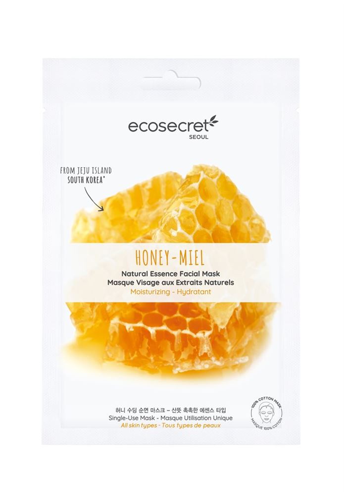 Ecosecret Gesichtsmaske feuchtigkeitsspendend Honig Btl 20 ml