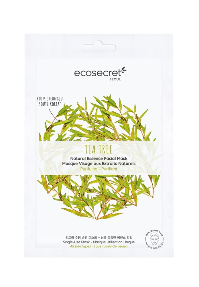 Ecosecret Gesichtsmaske reinigend Tea Tree Btl 20 ml