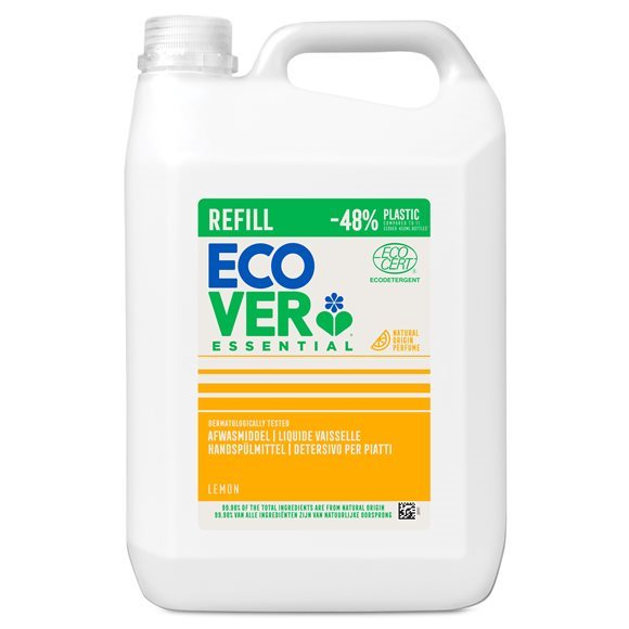 Ecover Essential detersivo piatti limone tanica 5 lt