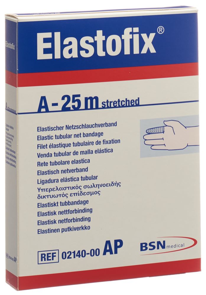 Elastofix medicazione a rete tubolare A 25m dito