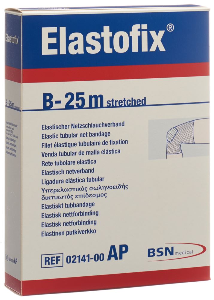 Elastofix medicazione a rete tubolare B 25m testa piccola