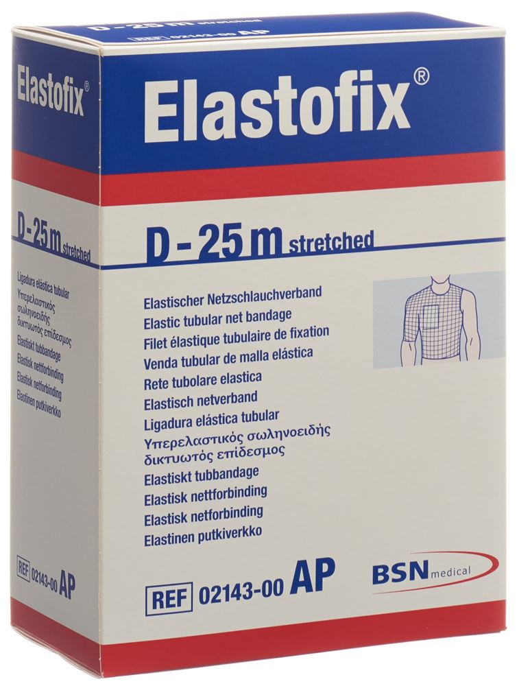 Elastofix medicazione a rete tubolare D 25m torace