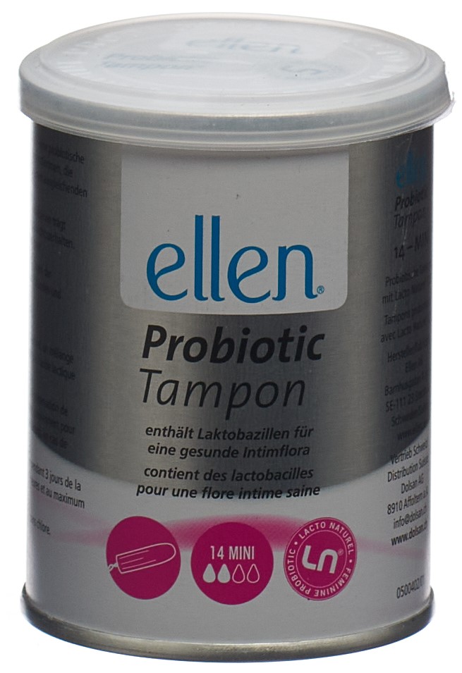 ellen mini Probiotic Tampon 14 pce