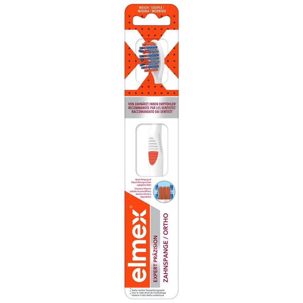 elmex Expert Präzision Ortho Zahnbürste