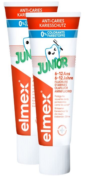 Image of elmex Junior Zahnpasta Duo 2 x 75 ml