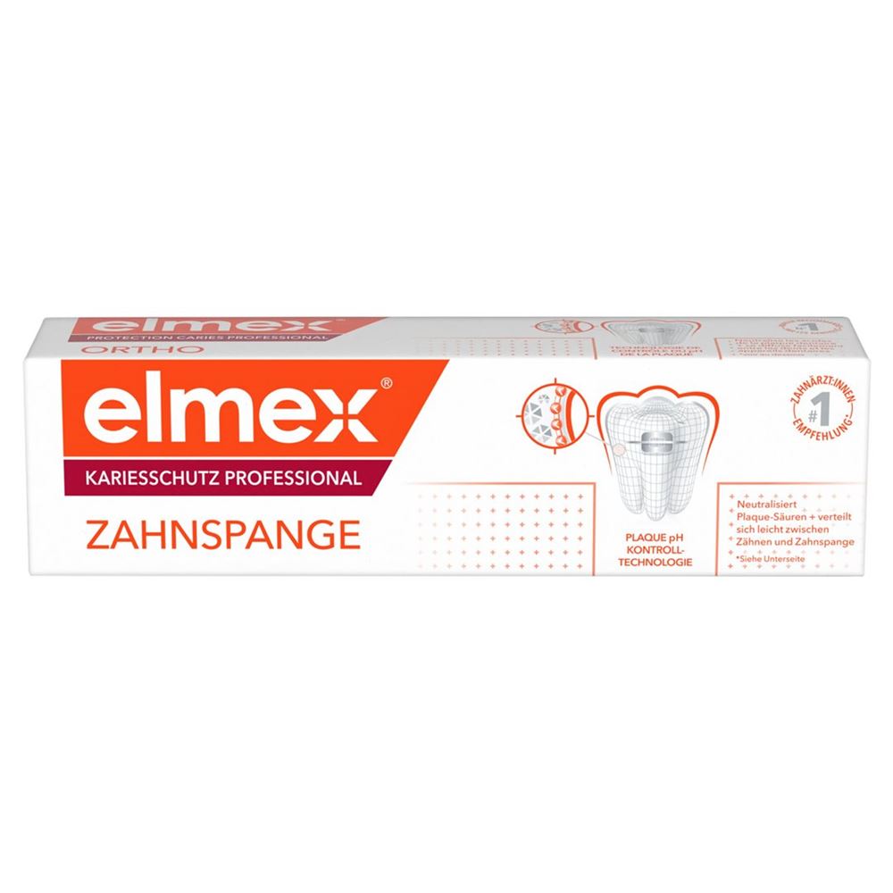 elmex Protection Caries Professional Ortho dentifricio tubo 75 ml