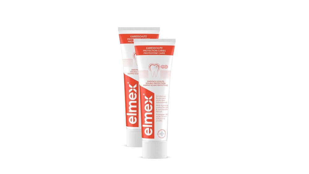 elmex® Kariesschutz Zahnpasta Duo 2x75ml