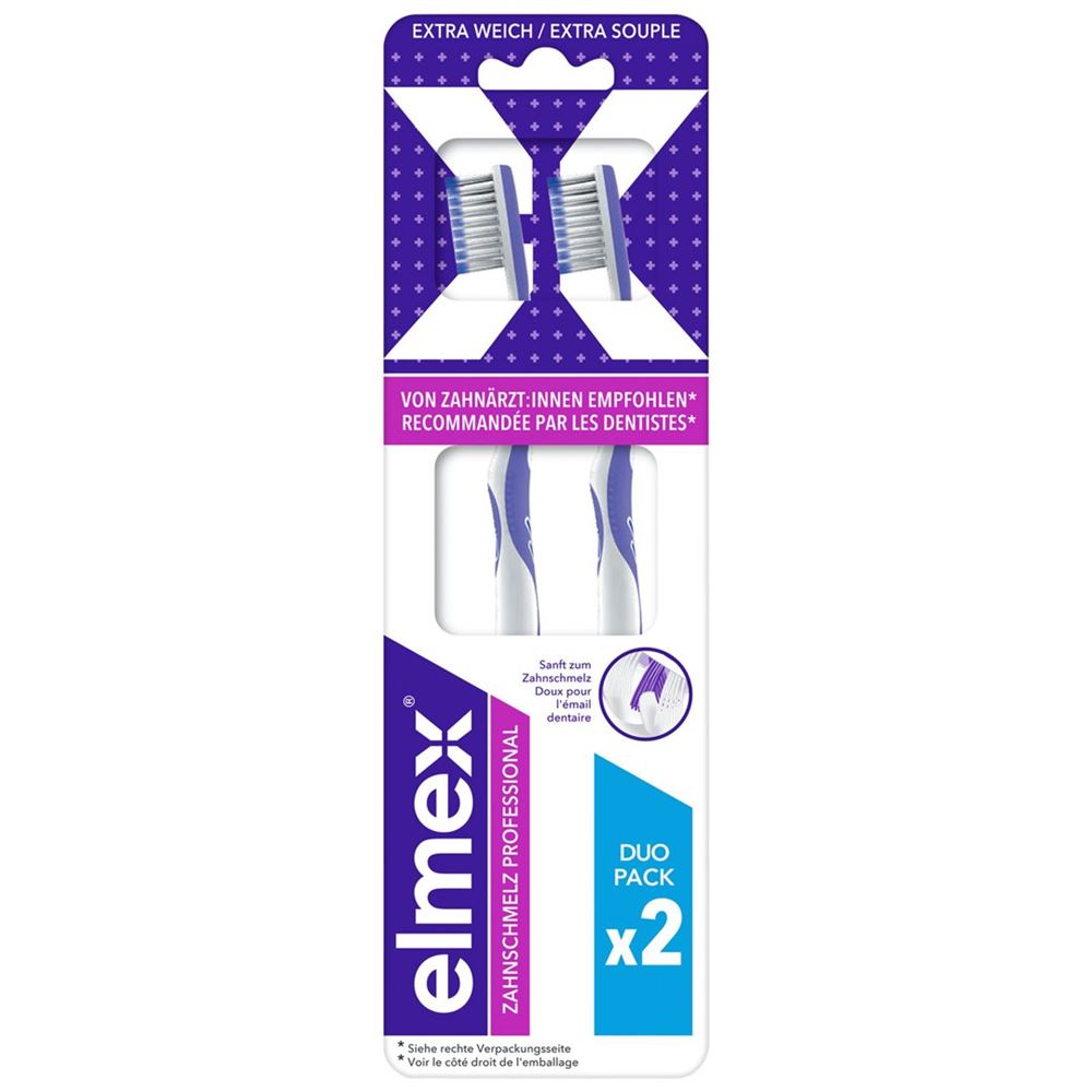 elmex Professional Opti-schmelz Zahnbürste Duo 2 Stk