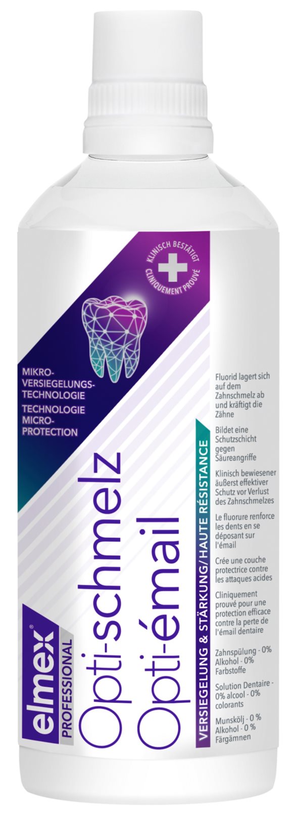 Image of elmex Professional Opti-schmelz Zahnspülung Fl 400 ml