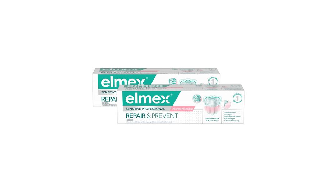 elmex Sensitive Professional Repair & Prevent Zahnpasta 2 Tb 75 ml