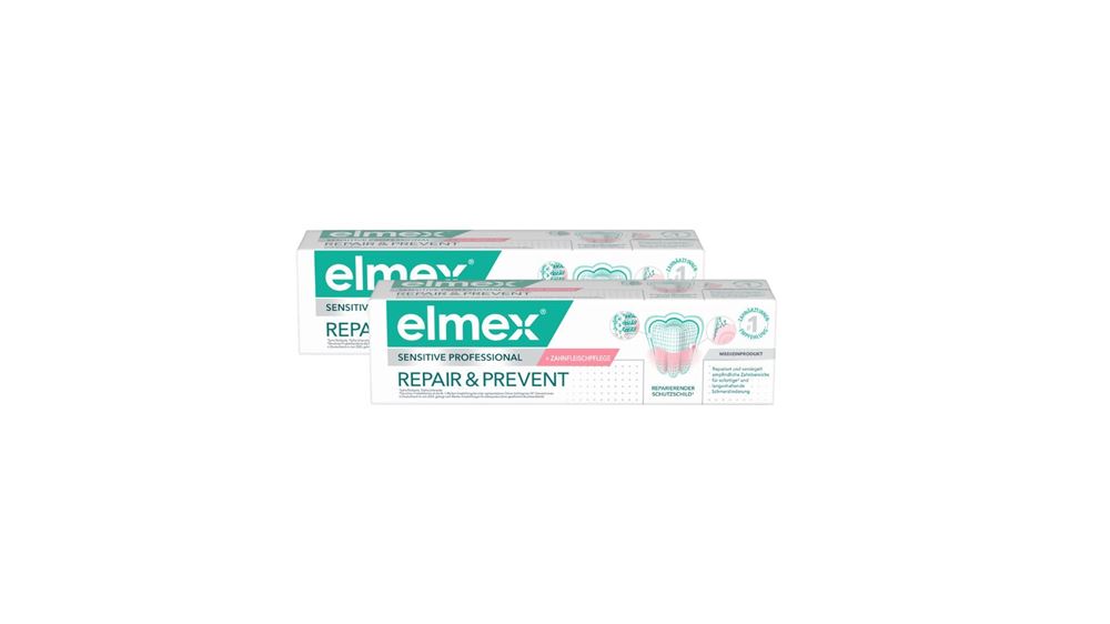 elmex Sensitive Professional Repair & Prevent Zahnpasta 2 Tb 75 ml
