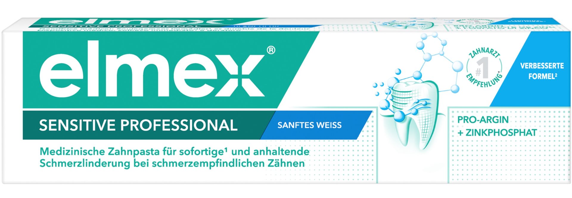 Image of elmex Sensitive Professional Sanftes Weiss Zahnpasta Tb 75 ml