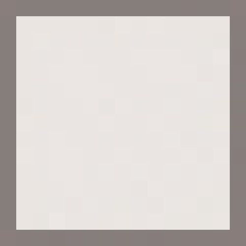 Elsa housse en coton 50x9cm blanc