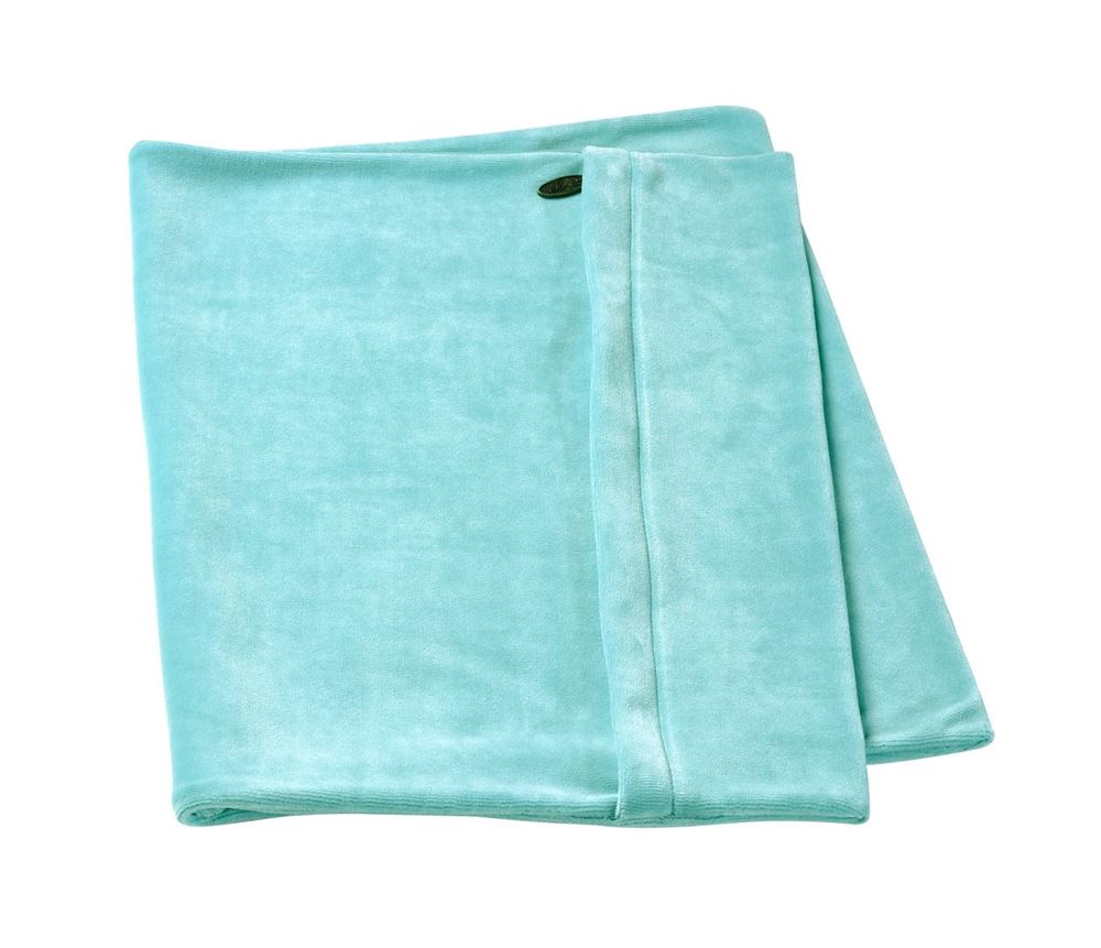 Elsa fodera cuscino viaggio 33x11cm velluto celeste