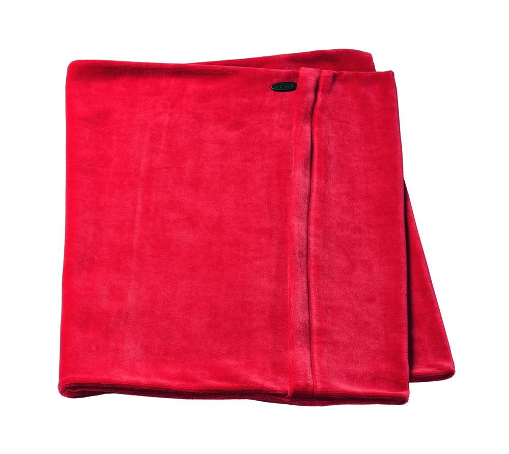 Elsa housse pour oreiller 33x9cm velours rouge