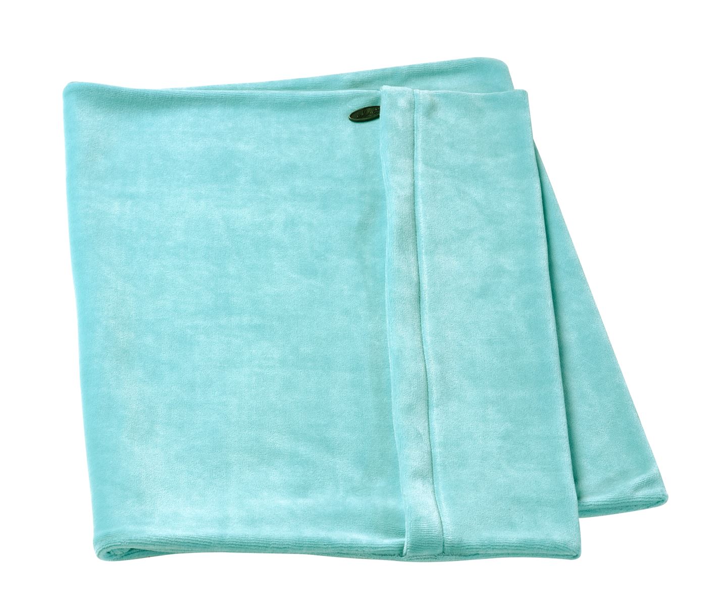 Elsa Kissenbezug 50x11cm Velours hellblau | samtweich | strapazierfähig | Hand genäht |