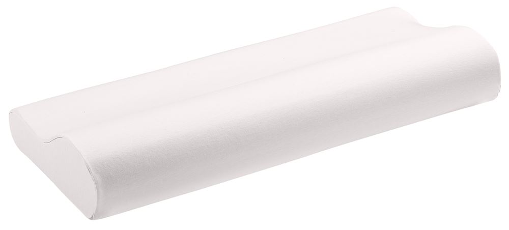 Elsa Nackenkissen De Luxe 70x11cm inklusiv Baumwollbezug weiss