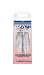 Emoform Duofloss filo pulente per ponti e impianti regular 30 pezzi