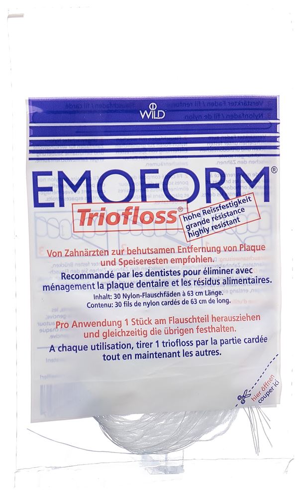 Emoform Triofloss Btl 30 Stk