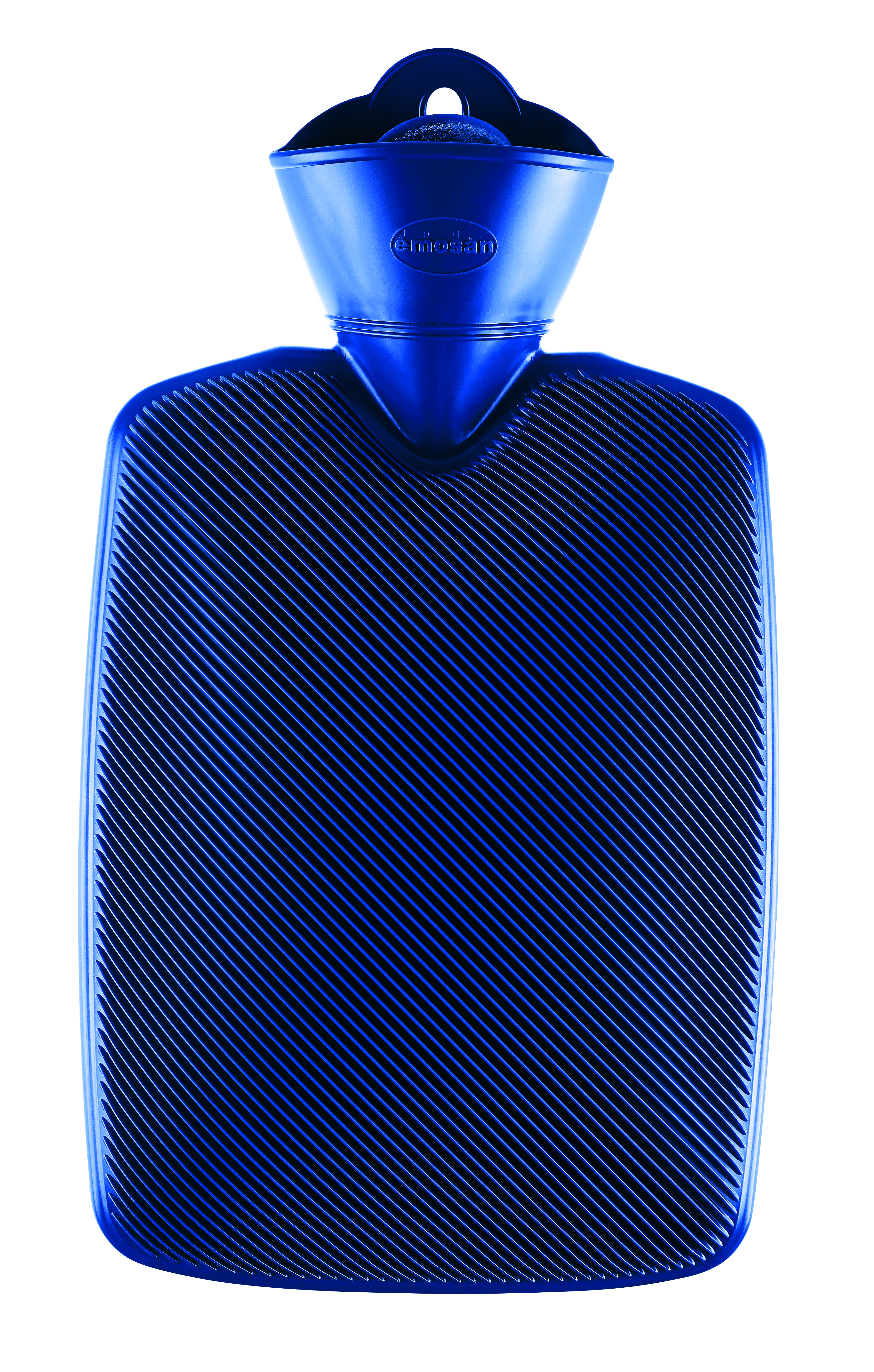 Image of emosan Wärmflasche Halblamelle blau