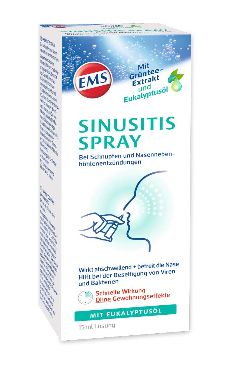 Image of EMS Sinusitis Spray mit Eukalyptusöl 15 ml