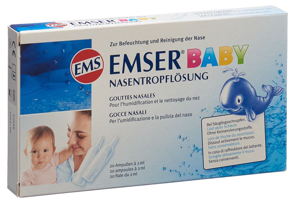 Image of Emser Baby Nasentropflösung 20 Amp 2 ml