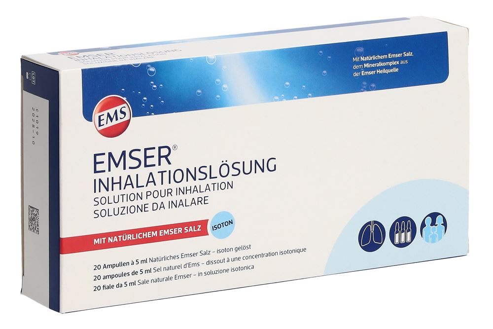 Emser Inhalationslösung Isoton 20 St