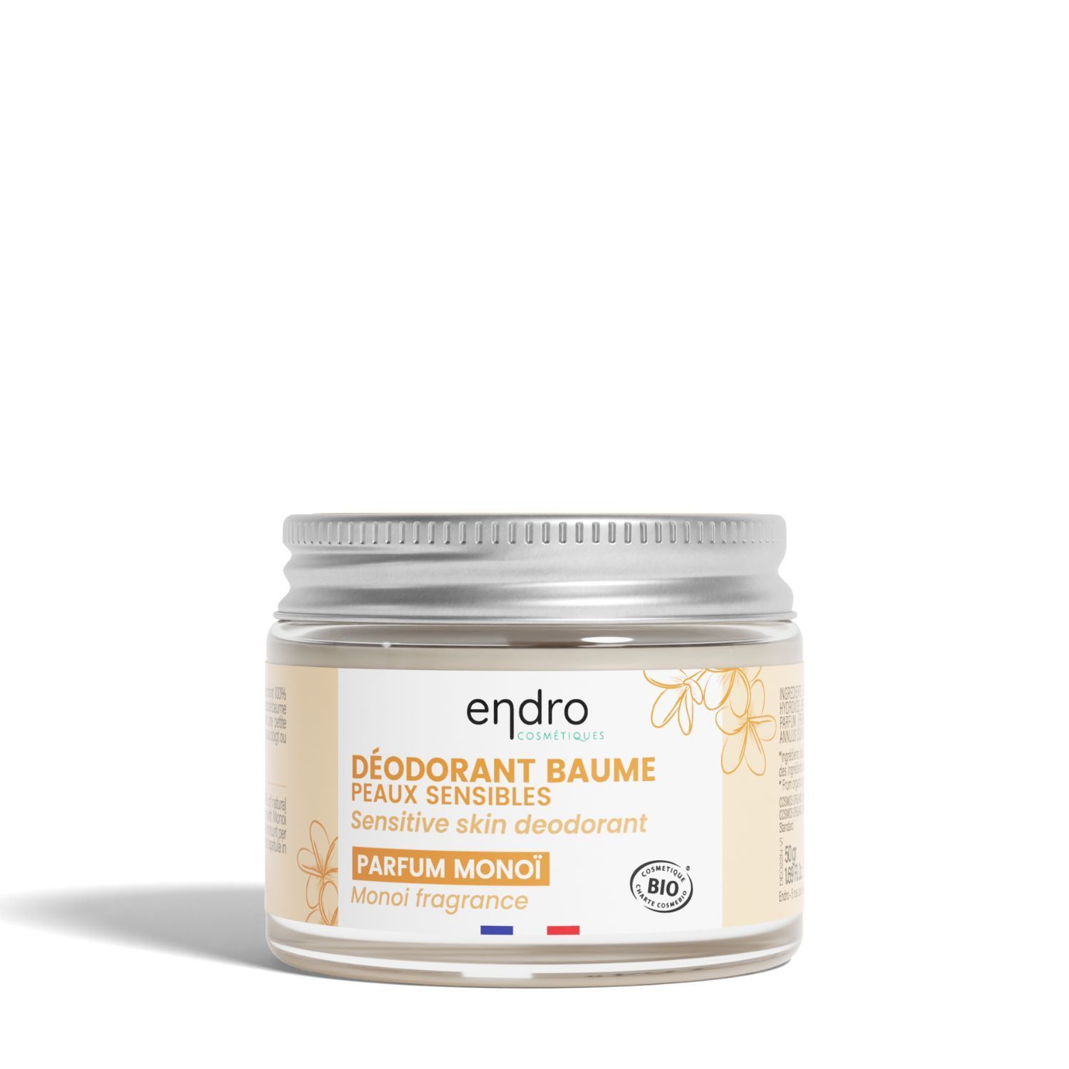 Endro Cosmétiques Deodorant natürlich Monoi inklusive Spachtel 50 ml